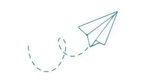 bedanktpagina paper airplane